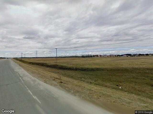 Street View image from East Selkirk Station, Manitoba