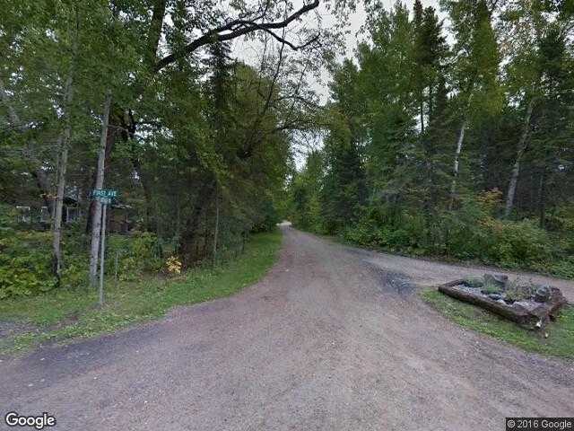 Street View image from Victoria Beach, Manitoba
