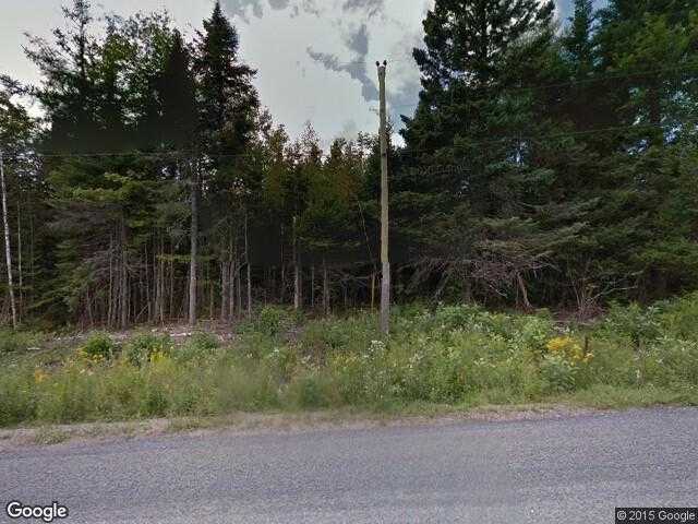 Street View image from Chamcook Lake, New Brunswick