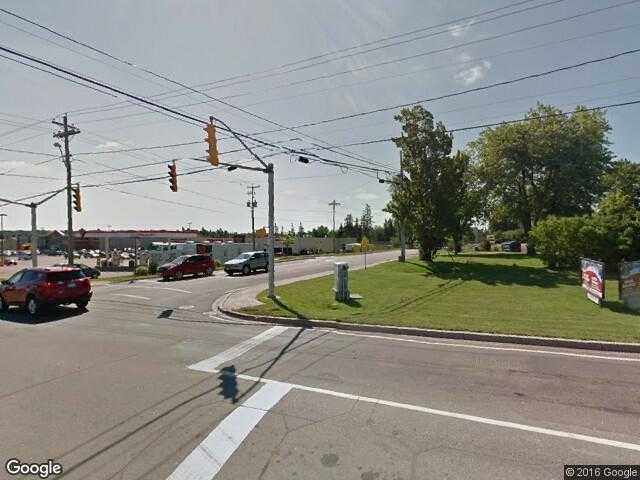 Street View image from Chapman Corner, New Brunswick
