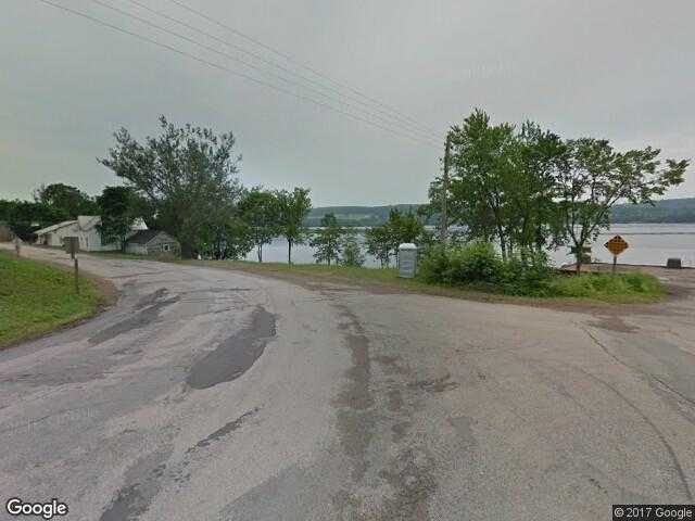 Street View image from Hatfield Point, New Brunswick