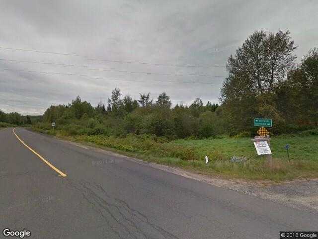 Street View image from Upper Gaspereau, New Brunswick