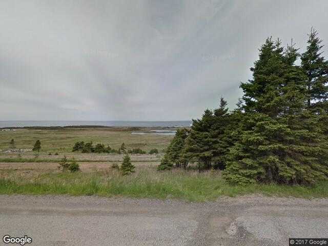 Street View image from Cape Anguille, Newfoundland and Labrador