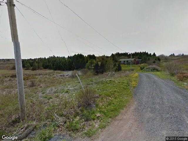 Street View image from Gasters, Newfoundland and Labrador