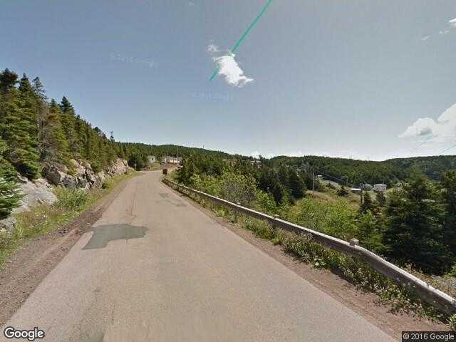 Street View image from Leading Tickles, Newfoundland and Labrador