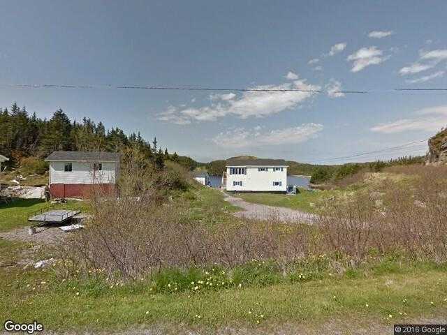Street View image from Upper Burgeo, Newfoundland and Labrador
