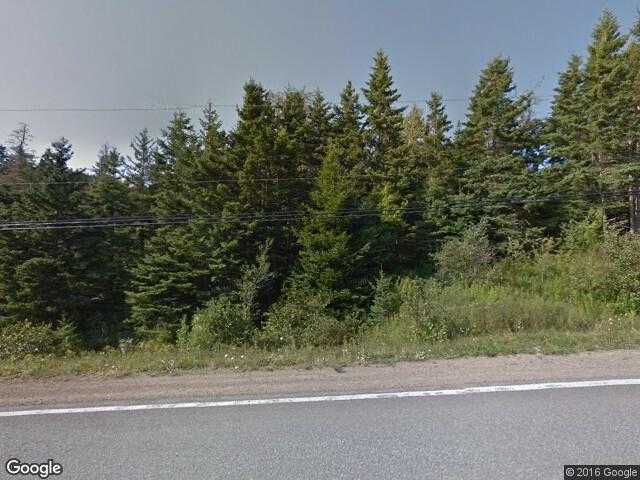 Street View image from Barra Glen, Nova Scotia
