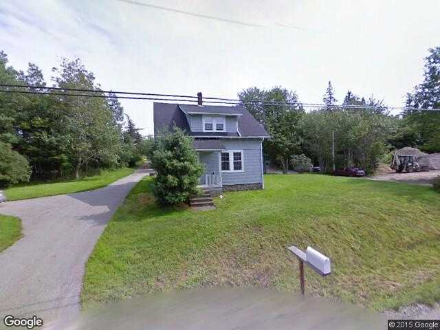 Street View image from Bell Neck, Nova Scotia