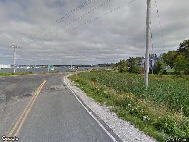 Street View image from Blandford, Nova Scotia