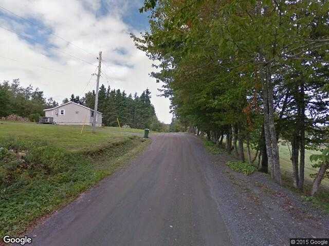Street View image from Brookland, Nova Scotia
