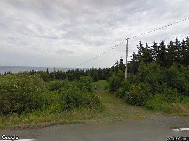 Street View image from Cape George Point, Nova Scotia