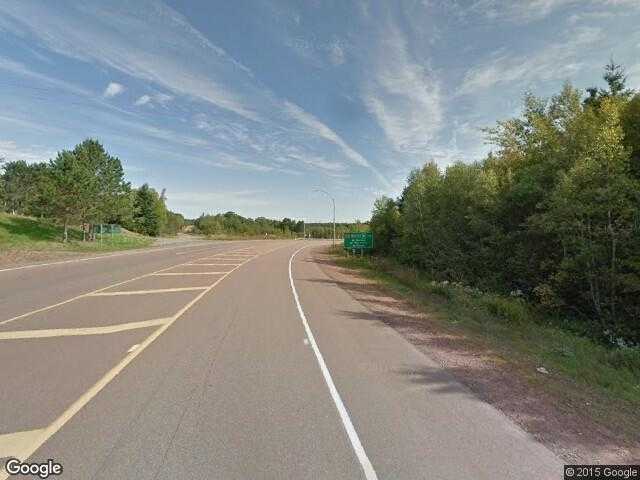 Street View image from Central West River, Nova Scotia