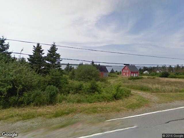 Street View image from Centre East Pubnico, Nova Scotia