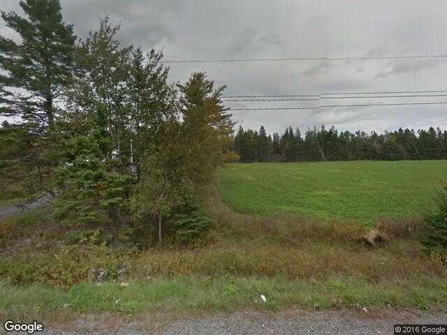 Street View image from Centre Rawdon, Nova Scotia