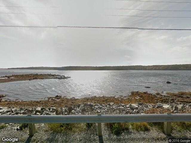 Street View image from DeBaies Cove, Nova Scotia