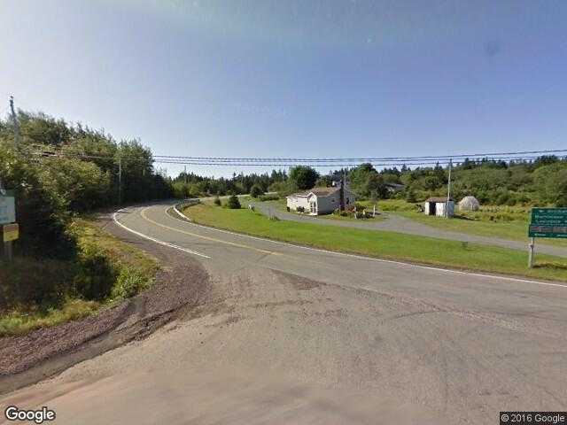 Street View image from D'Escousse, Nova Scotia