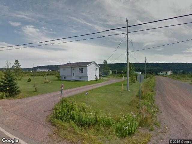 Street View image from East Advocate, Nova Scotia