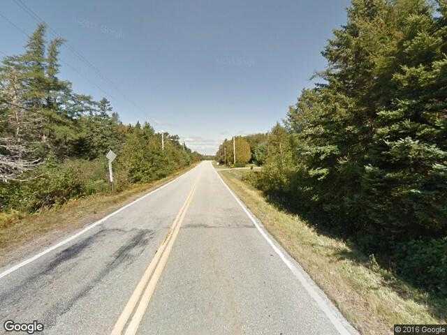 Street View image from East Green Harbour, Nova Scotia