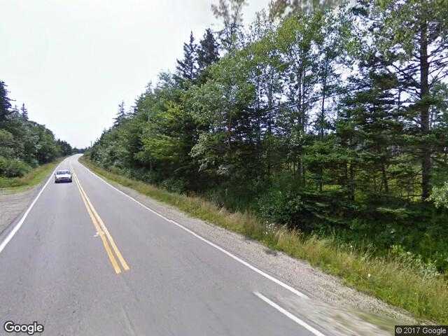 Street View image from East Quinan, Nova Scotia