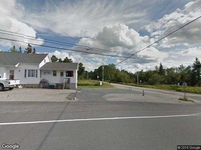 Street View image from East River, Nova Scotia
