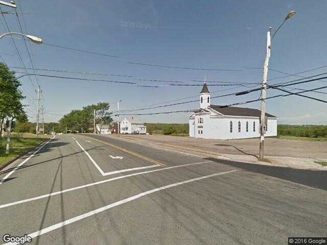 Street View image from East Slope, Nova Scotia