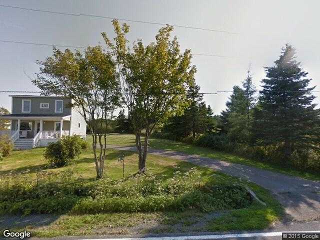 Street View image from Gabarus, Nova Scotia