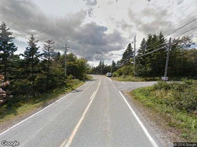 Street View image from Hunts Point, Nova Scotia
