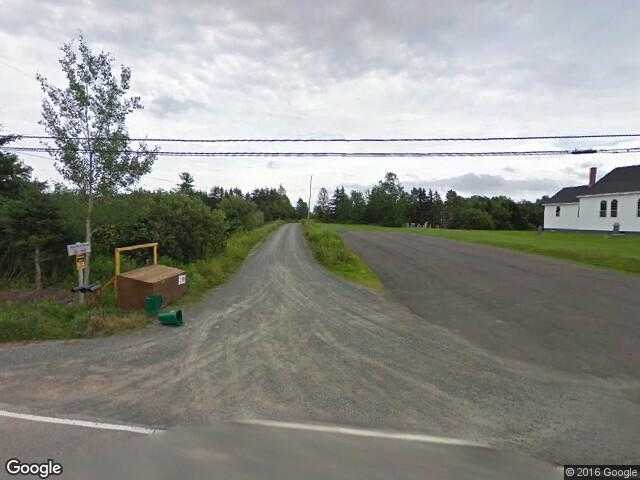 Street View image from Lakevale, Nova Scotia
