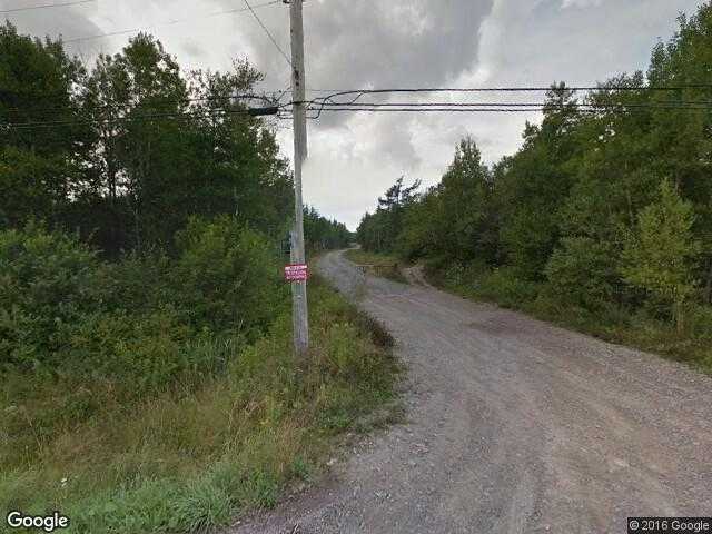 Street View image from Lingan Road, Nova Scotia