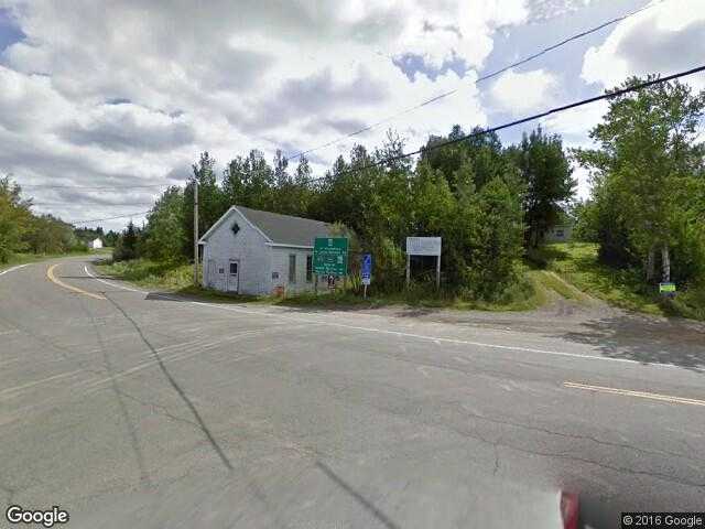 Street View image from Little Narrows, Nova Scotia