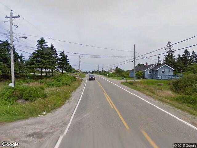 Street View image from Lower Shag Harbour, Nova Scotia