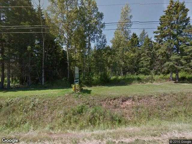 Street View image from Malagash Station, Nova Scotia