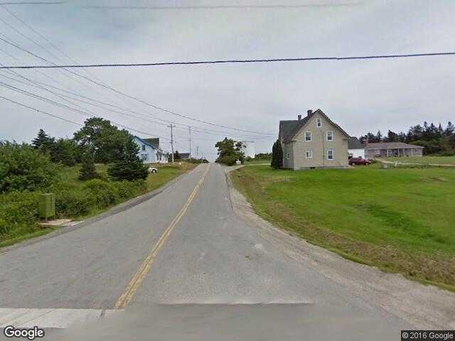 Street View image from Middle East Pubnico, Nova Scotia