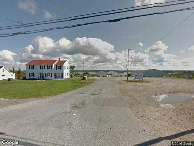 Street View image from Middle West Pubnico, Nova Scotia