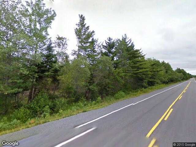 Street View image from Middlefield, Nova Scotia