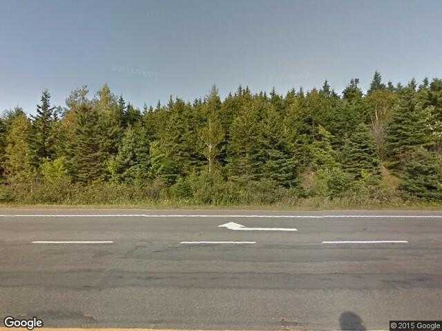 Street View image from Millville Boularderie, Nova Scotia