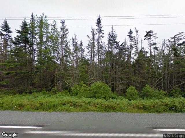 Street View image from Mitchell Bay, Nova Scotia
