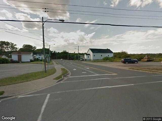 Street View image from Morien Hill, Nova Scotia