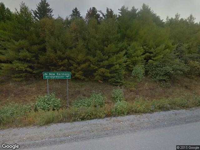 Street View image from New Canada, Nova Scotia