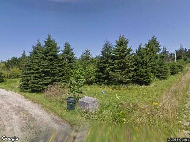 Street View image from North Chegoggin, Nova Scotia