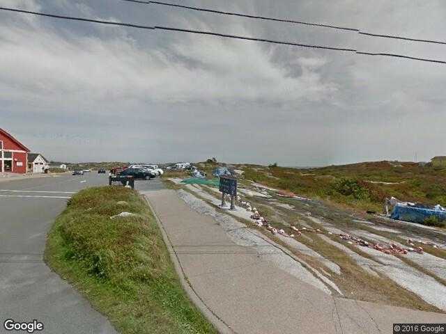 Street View image from Peggys Cove, Nova Scotia