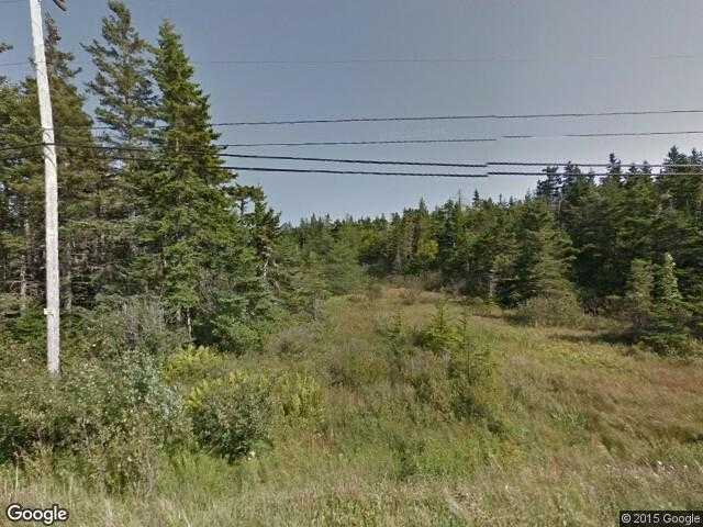 Street View image from Pondville South, Nova Scotia