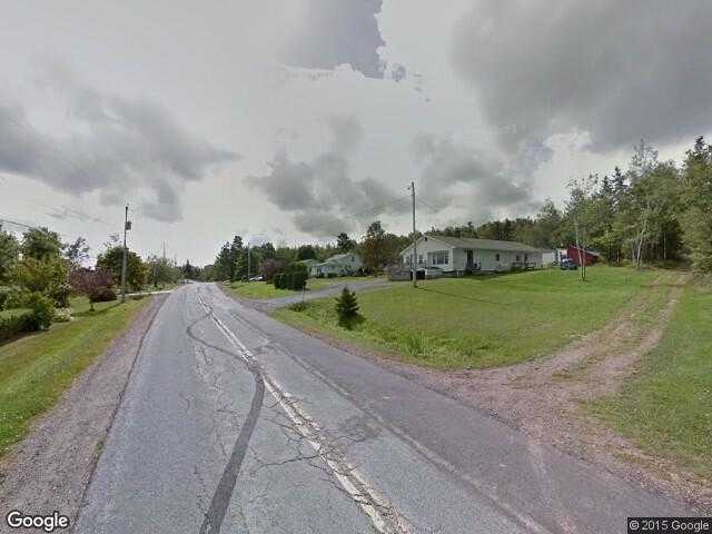 Street View image from Robinson Corner, Nova Scotia