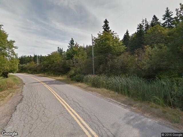 Street View image from Ross Ferry, Nova Scotia