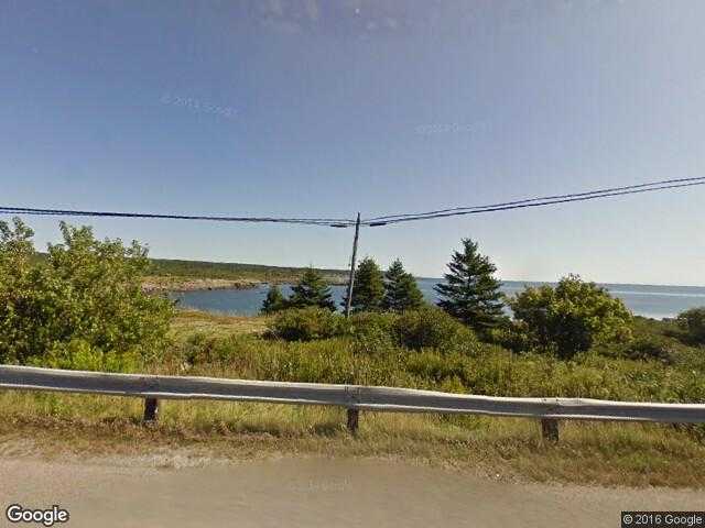 Street View image from Sampsons Cove, Nova Scotia
