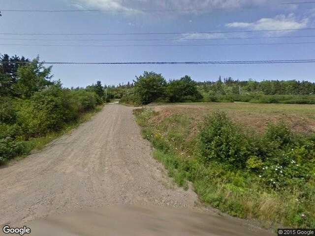 Street View image from Sandy Cove, Nova Scotia