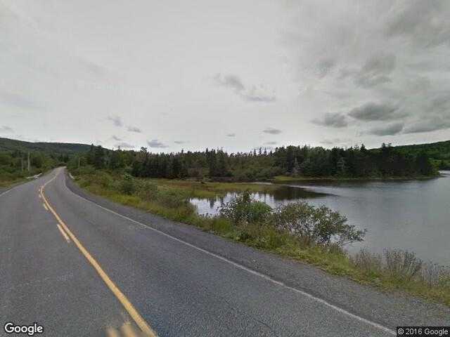 Street View image from South Lake Ainslie, Nova Scotia
