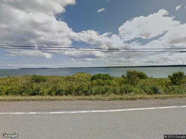Street View image from South Port Morien, Nova Scotia