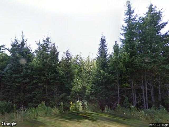 Street View image from South River Lake, Nova Scotia