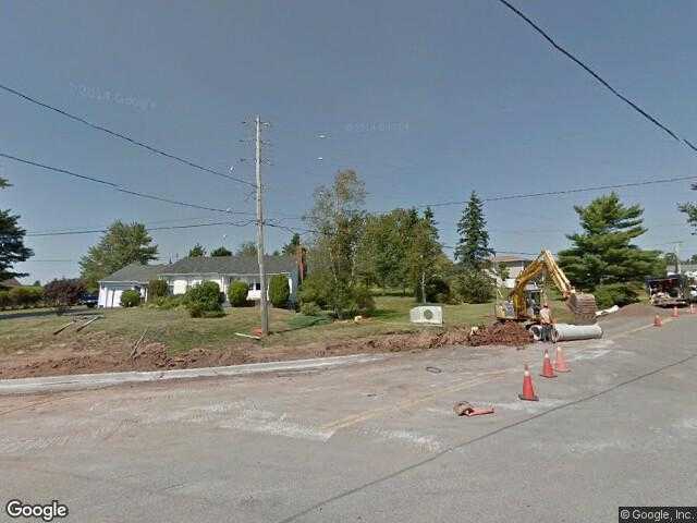 Street View image from Upper Brookfield, Nova Scotia